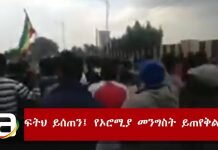 Ethiopia-Protesters-Demand-Justice-for-victims-of-Burayu-Attack